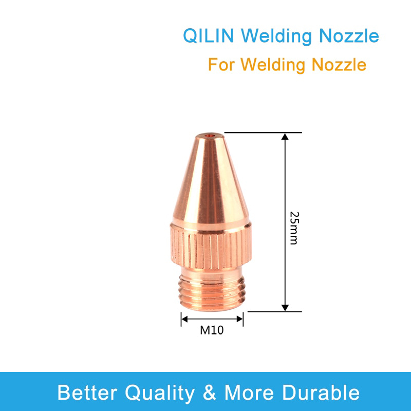 Laser Welding Nozzle M10 Thread Diameter 11.8mm Handheld Copper